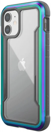 Raptic Shield Apple iPhone 12 Mini Hoesje Militair Getest Iridescent afbeelding 9