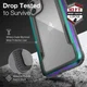 Raptic Shield Apple iPhone 12 Mini Hoesje Militair Getest Iridescent afbeelding 5