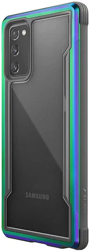 Raptic Shield Samsung Galaxy Note 20 Hoesje Militair Getest Iridescent afbeelding 2