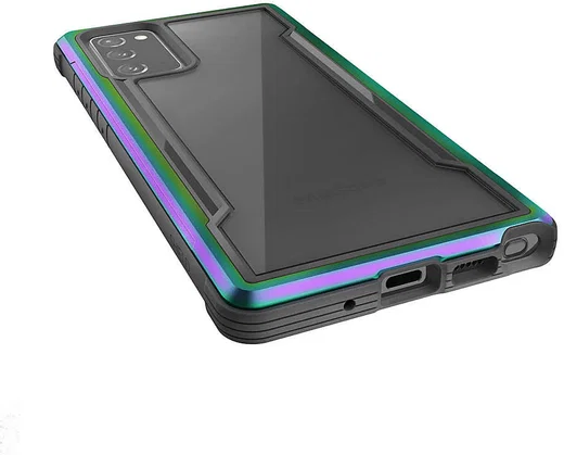Raptic Shield Samsung Galaxy Note 20 Hoesje Militair Getest Iridescent afbeelding 4