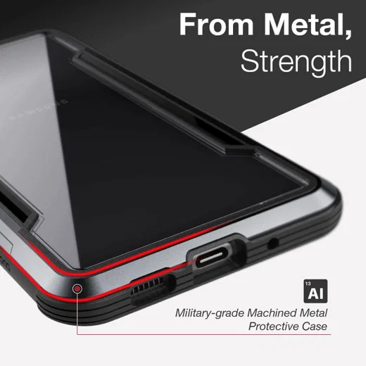 Raptic Shield Samsung Galaxy S20 Ultra Case Militair Getest Zwart afbeelding 6