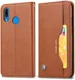 Samsung Galaxy A20e Portemonnee Hoesje Bruin met Standfunctie afbeelding 4