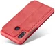 LC.IMEEKE Samsung Galaxy A20e Portemonnee Hoesje Kunstleer Rood afbeelding 12