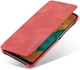LC.IMEEKE Samsung Galaxy A20e Portemonnee Hoesje Kunstleer Rood afbeelding 13