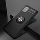 Samsung Galaxy a71 Hoesje met Ring Kickstand Zwart afbeelding 1