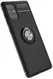Samsung Galaxy a71 Hoesje met Ring Kickstand Zwart afbeelding 3