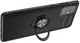 Samsung Galaxy a71 Hoesje met Ring Kickstand Zwart afbeelding 4