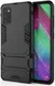 Samsung Galaxy A41 Hybride Hoesje Zwart met Kickstand afbeelding 1