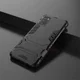 Samsung Galaxy A41 Hybride Hoesje Zwart met Kickstand afbeelding 9