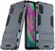 Samsung Galaxy A41 Hybride Hoesje Blauw met Kickstand afbeelding 4