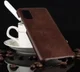 Samsung Galaxy A41 Hoesje Litchi Skin Backcover Bruin afbeelding 3
