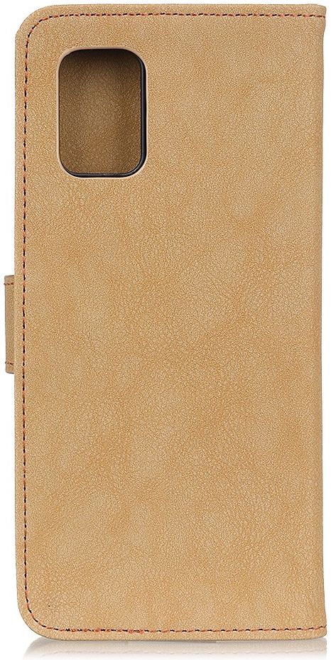 Samsung Galaxy A41 Hoesje Portemonnee Vintage Groen Kunstleder afbeelding 5