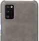 Samsung Galaxy A41 Hoesje Crazy Horse Back Cover Lederen Coating Grijs afbeelding 4