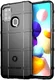 Samsung Galaxy A21s Hoesje Shock Proof Rugged Shield Zwart afbeelding 1