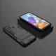 Samsung Galaxy A21S Hoesje Shock Proof Back Cover Met Kickstand Zwart afbeelding 9