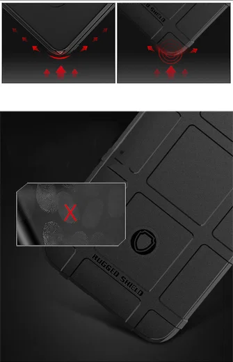 Samsung Galaxy A41 Hoesje Shock Proof Rugged Shield Grijs afbeelding 8