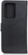 Samsung Galaxy Note 20 Ultra Hoesje Vintage Wallet Book Case Zwart afbeelding 9
