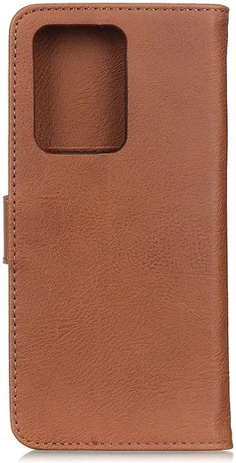 Samsung Galaxy Note 20 Ultra Hoesje Vintage Wallet Book Case Bruin afbeelding 6