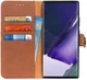 Samsung Galaxy Note 20 Ultra Hoesje Vintage Wallet Book Case Bruin afbeelding 1