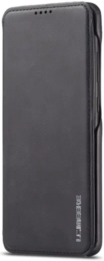 LC.IMEEKE Samsung Galaxy A41 Portemonnee Hoesje Kunstleer Zwart afbeelding 4