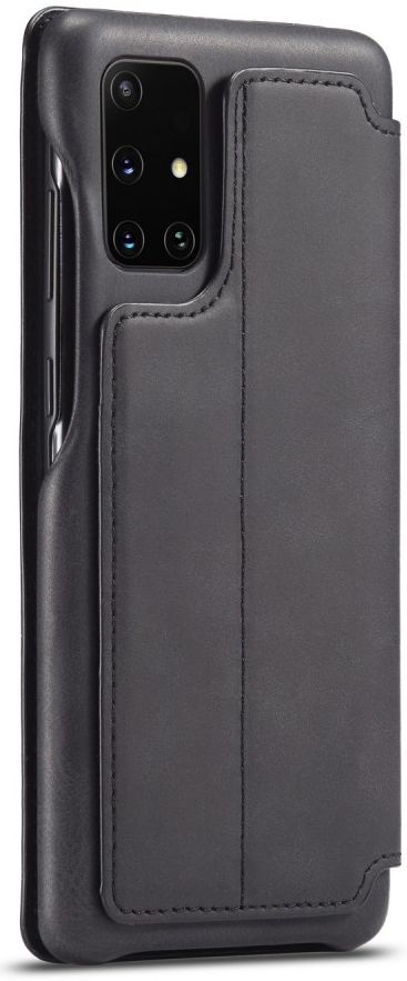 LC.IMEEKE Samsung Galaxy A41 Portemonnee Hoesje Kunstleer Zwart afbeelding 5