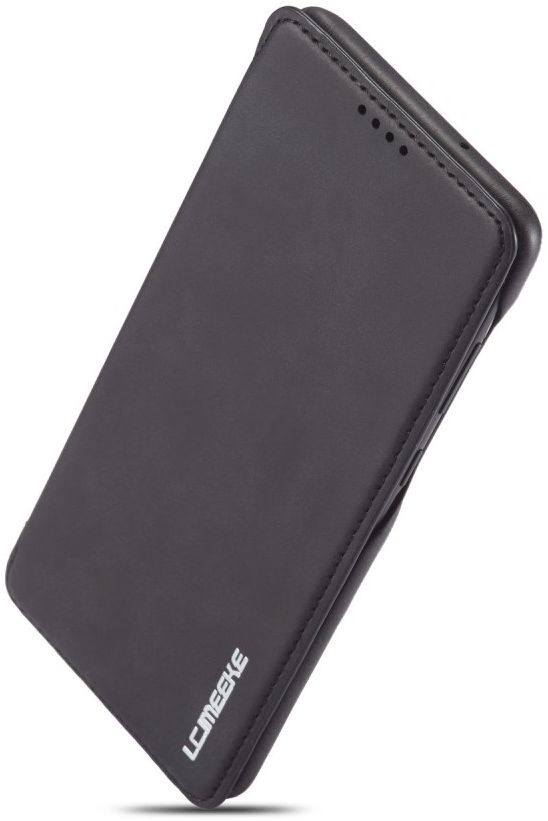 LC.IMEEKE Samsung Galaxy A41 Portemonnee Hoesje Kunstleer Zwart afbeelding 8