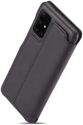LC.IMEEKE Samsung Galaxy A41 Portemonnee Hoesje Kunstleer Zwart afbeelding 9