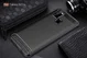 Samsung Galaxy A21s Geborsteld TPU Hoesje Carbon Fiber Rood afbeelding 11