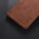 AZNS Samsung Galaxy A21S Hoesje Wallet Book Case Kunstleer Coffee afbeelding 2