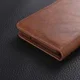 AZNS Samsung Galaxy A21S Hoesje Wallet Book Case Kunstleer Coffee afbeelding 6