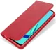 AZNS Samsung Galaxy A21S Hoesje Wallet Book Case Kunstleer Rood afbeelding 4