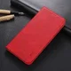 AZNS Samsung Galaxy A21S Hoesje Wallet Book Case Kunstleer Rood afbeelding 5