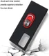 Samsung Galaxy Note 20 Ultra Hoesje met Ring Kickstand Rood afbeelding 2