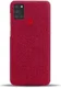 Samsung Galaxy A21S Stof Hard Back Cover Rood afbeelding 2