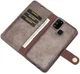 Samsung Galaxy A21s Hoesje 2-in-1 Book Case en Back Cover Grijs afbeelding 2