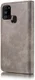 Samsung Galaxy A21s Hoesje 2-in-1 Book Case en Back Cover Grijs afbeelding 8