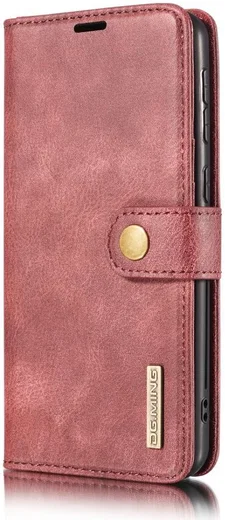 Samsung Galaxy A21s Hoesje 2-in-1 Book Case en Back Cover Rood afbeelding 7