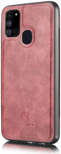 Samsung Galaxy A21s Hoesje 2-in-1 Book Case en Back Cover Rood afbeelding 9