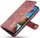 Samsung Galaxy A21s Hoesje 2-in-1 Book Case en Back Cover Rood afbeelding 4