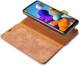 Samsung Galaxy A21s Hoesje 2-in-1 Book Case en Back Cover Bruin afbeelding 1
