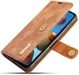 Samsung Galaxy A21s Hoesje 2-in-1 Book Case en Back Cover Bruin afbeelding 4