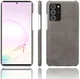Samsung Galaxy Note 20 Ultra Hoesje Crazy Horse Lederen Coating Grijs afbeelding 1