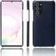Samsung Galaxy Note 20 Ultra Hoesje Crazy Horse Lederen Coating Blauw afbeelding 1