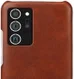 Samsung Galaxy Note 20 Ultra Hoesje Crazy Horse Lederen Coating Bruin afbeelding 2