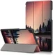 Samsung Galaxy Tab A7 (2020 / 2022) Hoes Tri-fold met Bomen Print afbeelding 1