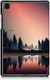 Samsung Galaxy Tab A7 (2020 / 2022) Hoes Tri-fold met Bomen Print afbeelding 4