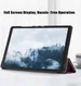 Samsung Galaxy Tab A7 (2020 / 2022) Hoes Tri-fold met Bomen Print afbeelding 8