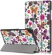 Samsung Galaxy Tab A7 (2020 / 2022) Hoes Tri-fold met Vlinder Print afbeelding 1