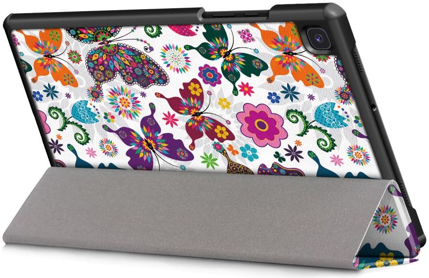 Samsung Galaxy Tab A7 (2020 / 2022) Hoes Tri-fold met Vlinder Print afbeelding 2