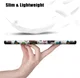 Samsung Galaxy Tab A7 (2020 / 2022) Hoes Tri-fold met Vlinder Print afbeelding 7
